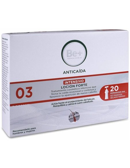 Be+ Anticaida Locion Forte 20 X 5Ml de Be+