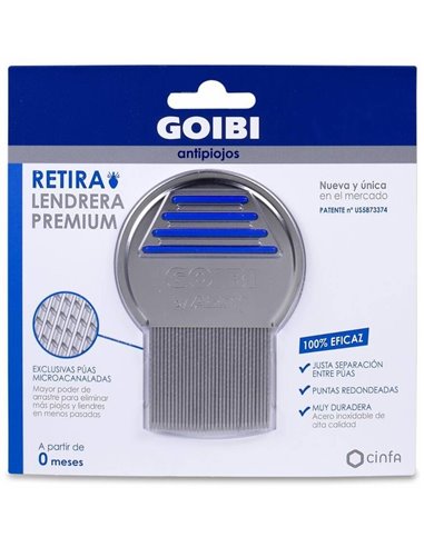 Goibi Antipiojos Retira Lendrera Premium de Goibi