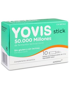 Yovis Stick 10Sbrs. Bucosdisp. de Alfasigma
