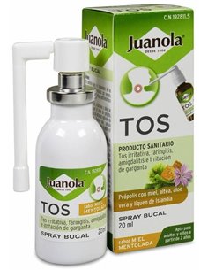 Juanola Pulv Bucal Tos Miel 20 Ml de Juanola