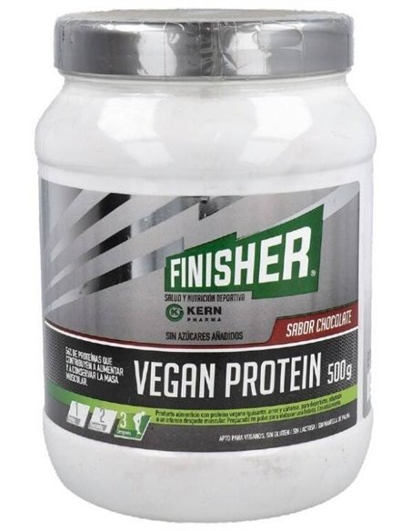 Finisher Vegan Protein Chocolate 500Gr. de Finisher