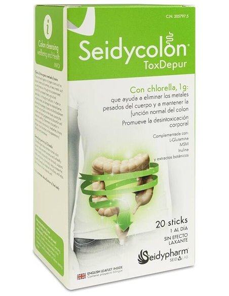 Seidycolon Toxdepur 20 Sticks de Seid