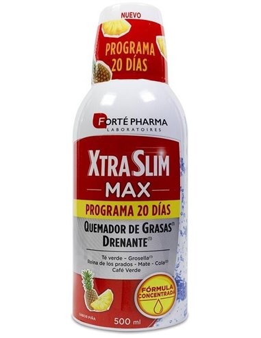 Xtraslim Max Sabor Piña 500Ml. de Forte Pharma