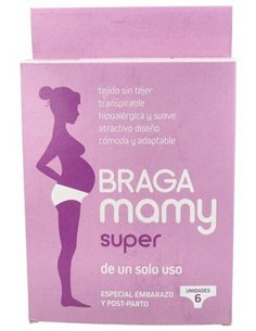 Braga Mamy Super Tst Embarazo / Postparto Caja 6Un de Mamy