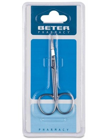 Tijera Piel Curva Inox 24110 de Beter