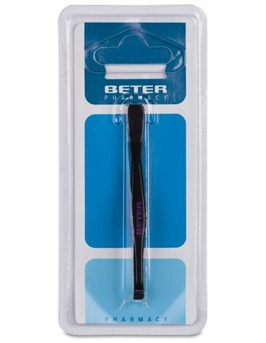 Pinza Depil Pavon Negra 24003 de Beter
