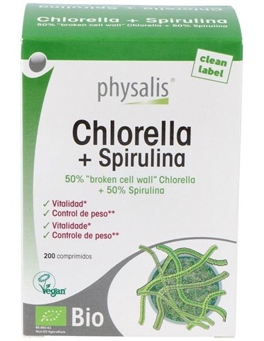 Chlorella + Spirulina de Physalis