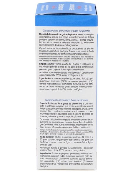 Ext. Echinacea Forte 100Ml. Bio de Physalis