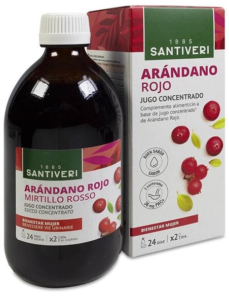 Arandano Rojo Concentrado 490Ml. de Santiveri