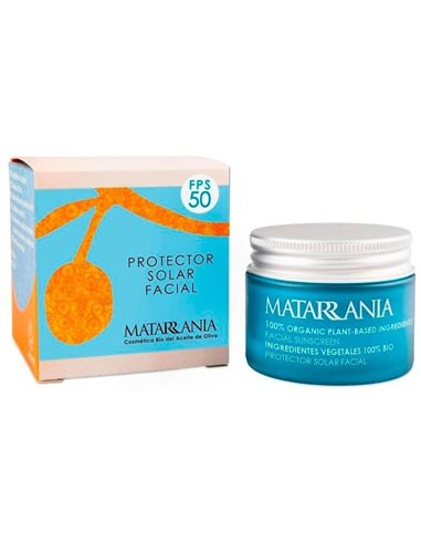 Protector Solar Spf50 Facial 30Ml. Bio de Matarrania
