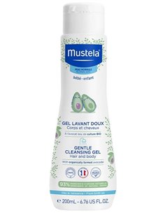 Gel De Baño Suave Bebe-Niño 200Ml. de Mustela