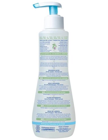 Agua Limpiadora Sin Aclarado Bebe-Niño 300Ml. de Mustela