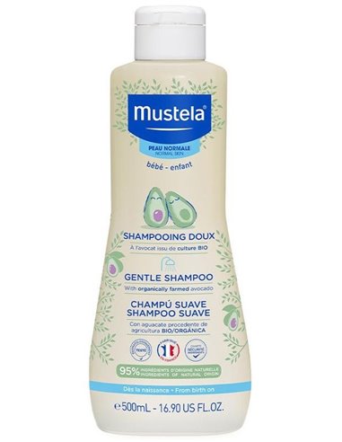 Champu Suave Bebe-Niño 500Ml. de Mustela