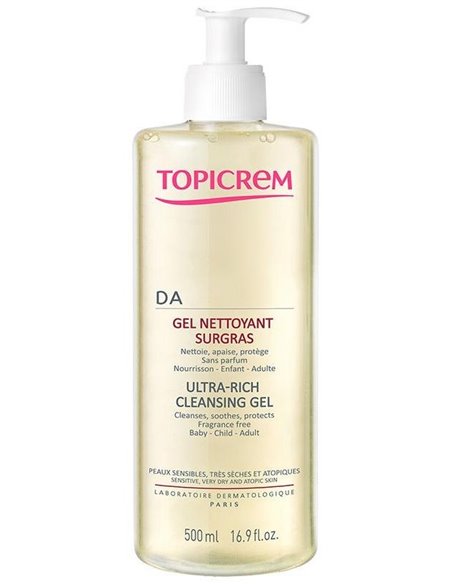 Topicrem Da Gel Sobreengrasante 500 Ml de Topicrem