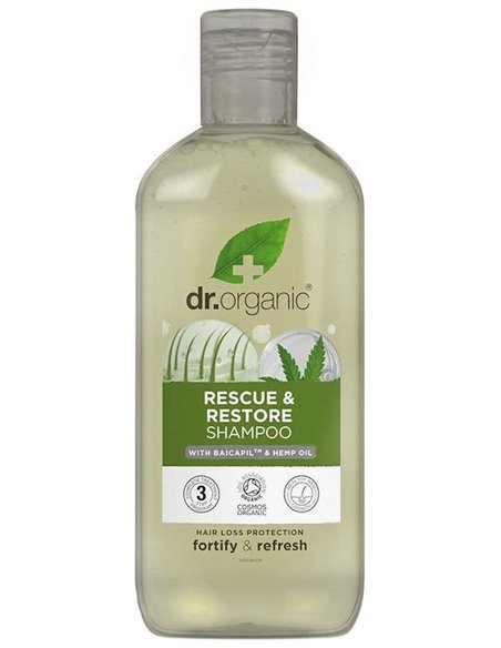 Champu Rescate Anticaida Cañamo 265Ml de Dr. Organic