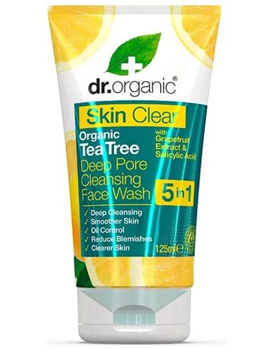 Skin Clear Limpiador Facial Del Poro 125Ml. de Dr. Organic