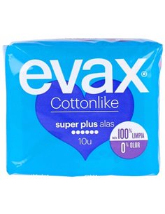 Evax Cottonlike Alas Super Plus 10Ud. de Evax