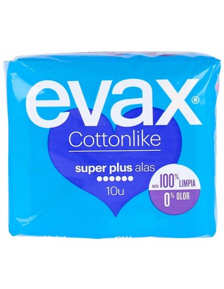 Evax Cottonlike Alas Super Plus 10Ud. de Evax