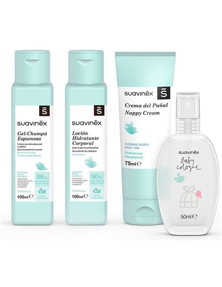 Neceser Tela Viaje Azul de Suavinex