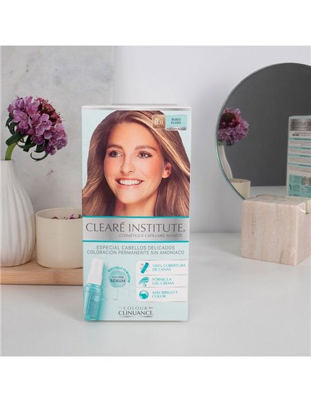Colour Clinuance 8.0 Rubio Claro Cabellos Delicado de Cleare Institute