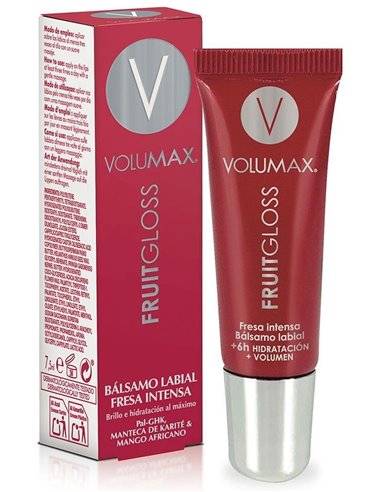 Volumax Fruitgloss Fresa Intensa 7,5Ml de Volumax