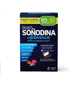 Soñodina Melatonina Tri 90 + 30 Comp de Natura Essenziale