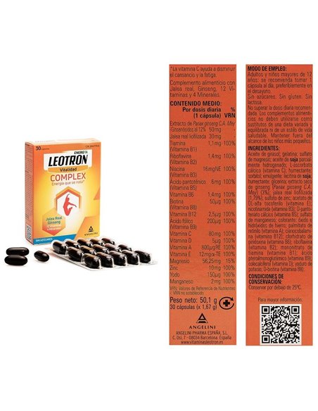 Leotron Complex 30Caps Leotron