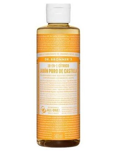 Jabon Liquido Citricos 240Ml. de Dr. Bronner´S