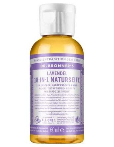 Jabon Liquido Lavanda 60Ml. de Dr. Bronner´S