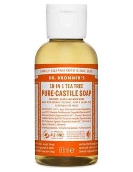 Jabon Liquido Arbol Del Te 60Ml. de Dr. Bronner´S