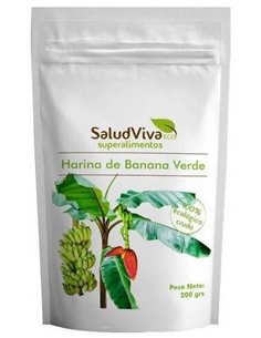 Harina De Banana Verde 200Gr. Bio de Salud Viva