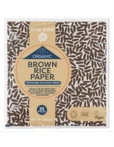 Papel De Arroz Integral 200Gr. Bio de King Soba