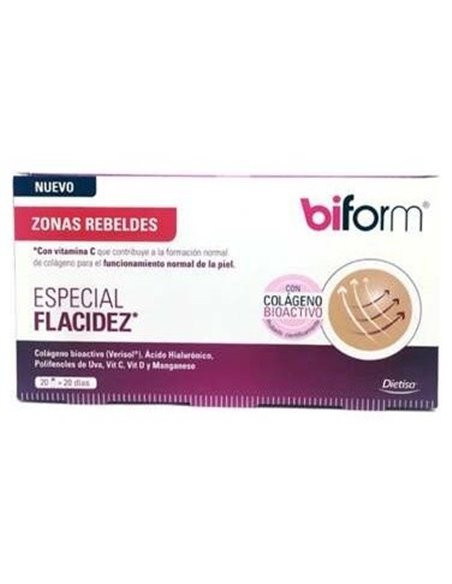 Especial Flacidez  Envase 20 Viales(20 Dias) de Biform®