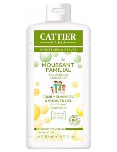 Gel De Ducha Y Champu Familiar 500 Ml de Cattier
