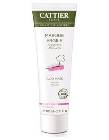 Mascarilla De Arcilla Rosa Piel Sensible 100Ml. de Cattier