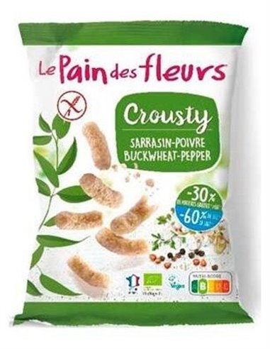 Ganchito Crousty Trigo Sarraceno 75Gr Bio Sg Vegan de Le Pain Des Fleurs