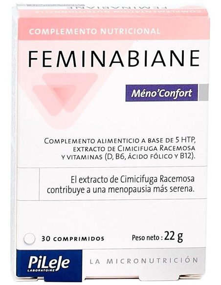 Feminabiane Meno Confort 30 comprimidos de Pileje