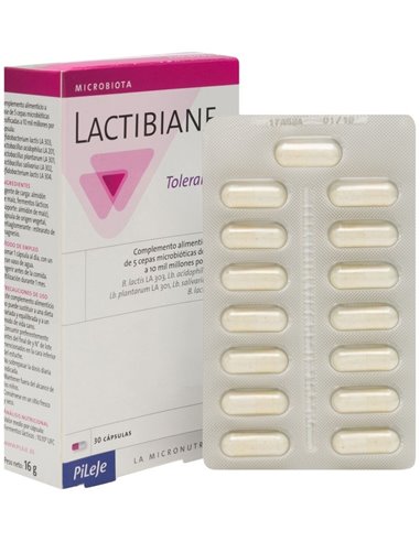 Lactibiane Tolerance 30Cap. de Pileje