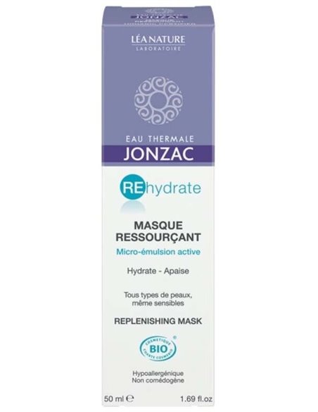 Rehydrate Mascarilla Revitalizante  50Ml. Bio de Jonzac Eco-Bio