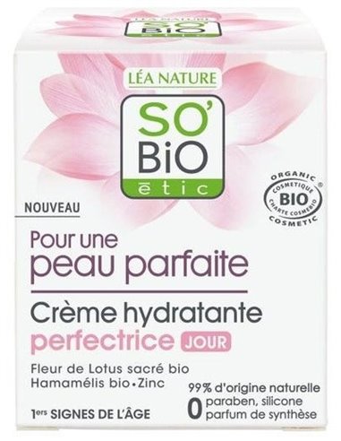 Crema Dia Piel Perfecta Hidratante 50Ml. de So´Bio Etic