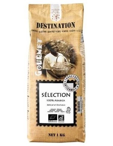 Cafe Arabica 100% Seleccion Grano 1Kg.Bio de Destination