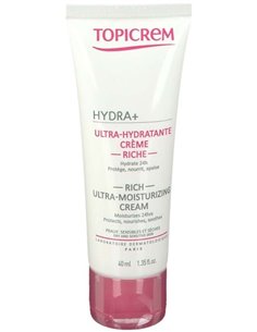 Topicrem Hydra+Crema Hidrat Ilumin Rica 40 Ml de Topicrem