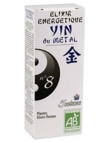 Elixir Nº8 Yin Del Metal Eco 50Ml de 5 Saisons