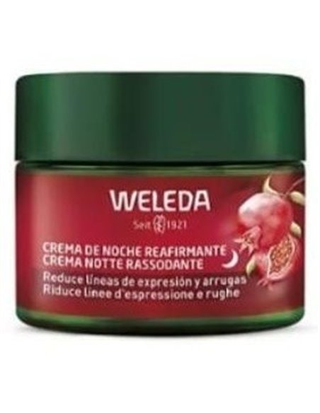 Crema de Noche Reafirmante de Granada y Péptidos de Maca 40ml  de Weleda