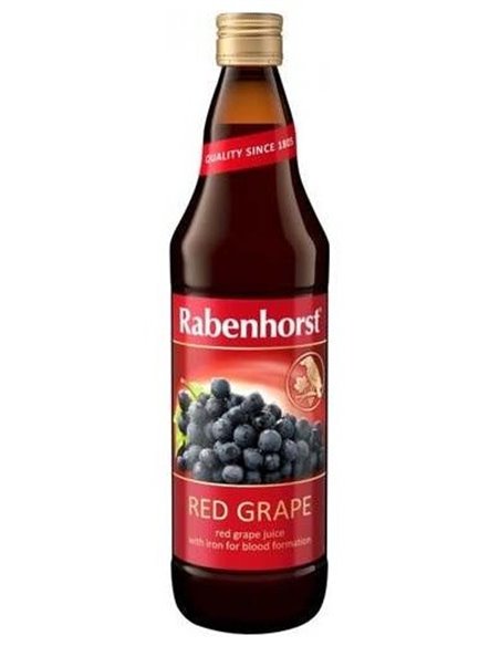 Zumo Uva Roja Con Hierro 750Ml de Rabenhorst