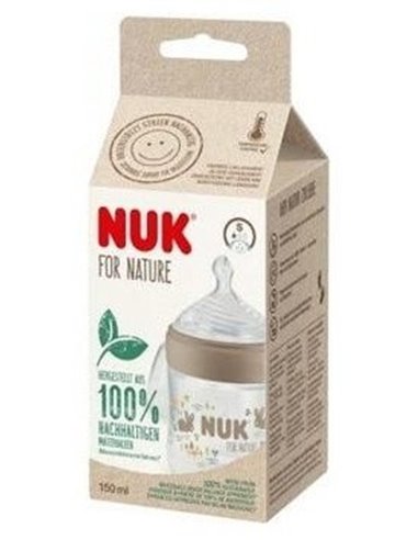 Biberon Nuk For Nature Pp Tc Silicona 150Ml. de Nuk