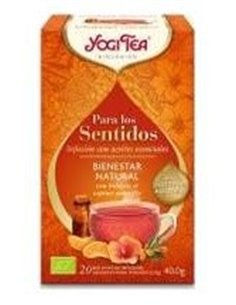 Yogi Tea Para Los Sentidos Bienestar Natural 17 X 1,8 G de Yogi Tea