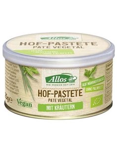 Pate Vegetal Con Finas Hierbas 125Gr. Bio Vegan de Allos