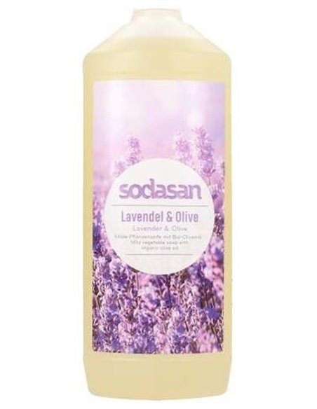 Jabon De Manos Lavanda-Oliva 1L. Eco de Sodasan