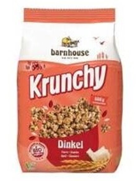 Muesli Krunchy Trigo Espelta Coco  600 Gr Bio de Barnhouse